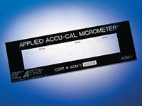 定标镜台测微分划板