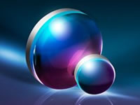 紫外级熔融石英双凸镜片