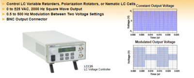 台式电压控制器，用于液晶器件