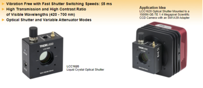 液晶光束快门/可调衰减器